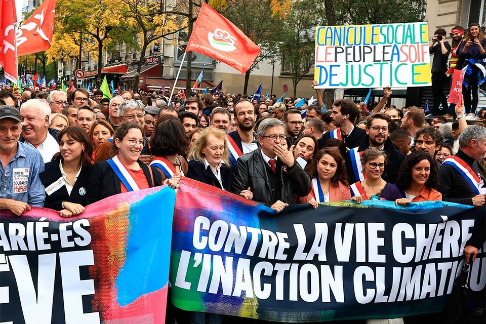 Hàng nghìn người Pháp biểu tình vì giá cả tăng vọt